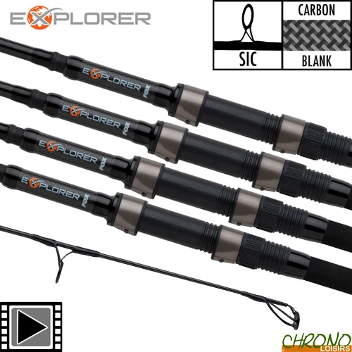 Canne Fox Explorer 8-10' 3.25lbs Full Shrink (les 4) 1 Canne Fox Explorer 8-10' 3.25lbs Full Shrink (les 4)