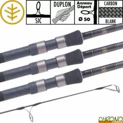 Canne Wychwood Extremis 50mm 12' 3.5lbs Full Duplon (les 3)