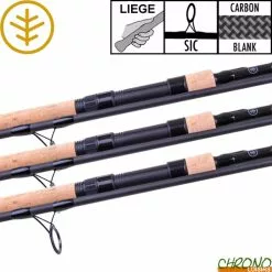 Canne Wychwood Riot 10' 3lbs Full Slim Cork (les 3)
