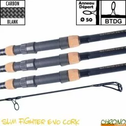Canne Carp Design Slim Fighter Evo 50mm 12' 3.5lbs Full Cork (les 3)