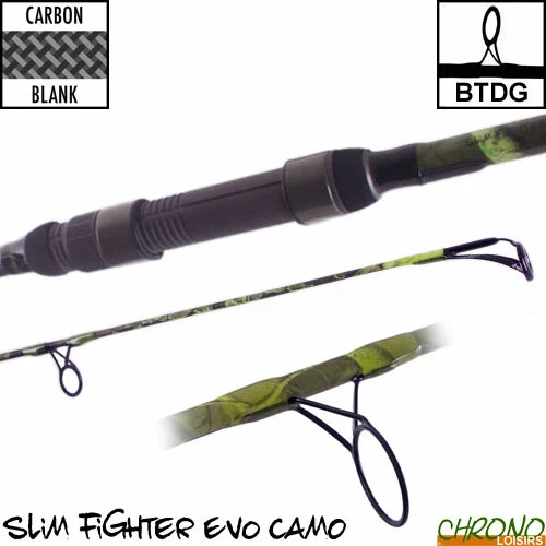Canne Carp Design Slim Fighter Evo Camo 10' 3.5lbs 1 Canne Carp Design Slim Fighter Evo Camo 10' 3.5lbs
