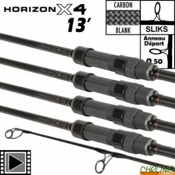 Canne Fox Horizon X4 50mm 13' 3.5lbs (les 4)