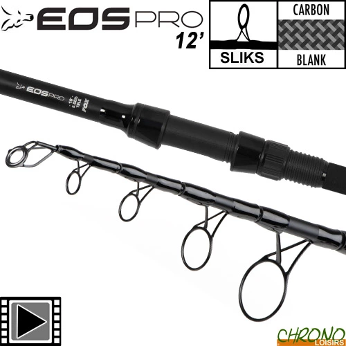 Canne Fox EOS Pro Télescopique 12' 3.5lbs 1 Canne Fox EOS Pro Télescopique 12' 3.5lbs