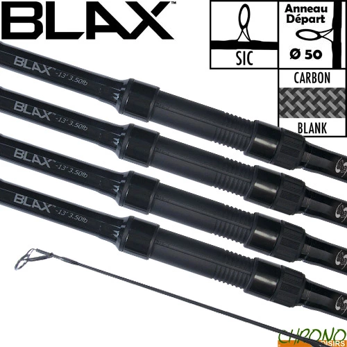Canne Carp Spirit Blax 50mm 12' 3.5lbs (les 4) 1 Canne Carp Spirit Blax 50mm 12' 3.5lbs (les 4)