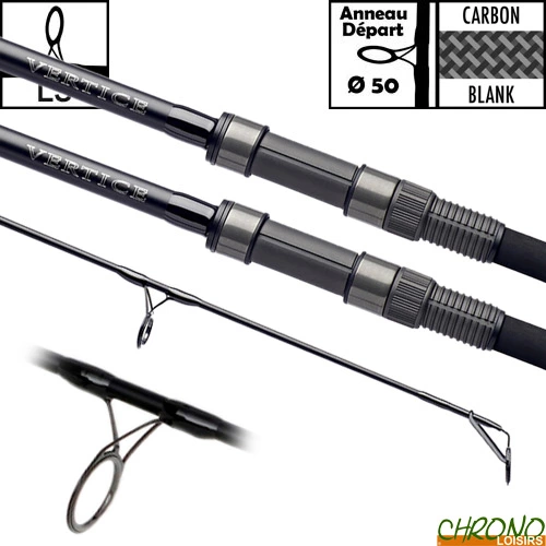 Canne Daiwa Vertice Carp 50mm 13' 3.5lbs (les 2) 1 Canne Daiwa Vertice Carp 50mm 13' 3.5lbs (les 2)