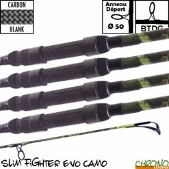 Canne Carp Design Slim Fighter Evo Camo 50mm 12' 3.5lbs (les 4)
