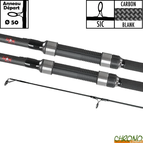 Canne Carp Zoom Mesh Pro Carp 50mm 13' 3.5lbs (les 2) 1 Canne Carp Zoom Mesh Pro Carp 50mm 13' 3.5lbs (les 2)
