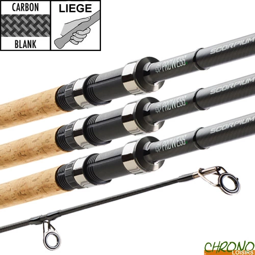 Canne Prowess Scorpium Full Cork 10' 3lbs (les 3) 1 Canne Prowess Scorpium Full Cork 10' 3lbs (les 3)