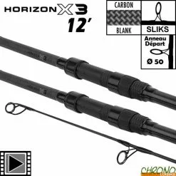 Canne Fox Horizon X3 50mm 12' 3.5lbs (les 2)