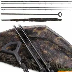 Nash Tackle Combo Nash Dwarf Camo Special Edition 10' 3lbs (par 2) + Epuisette