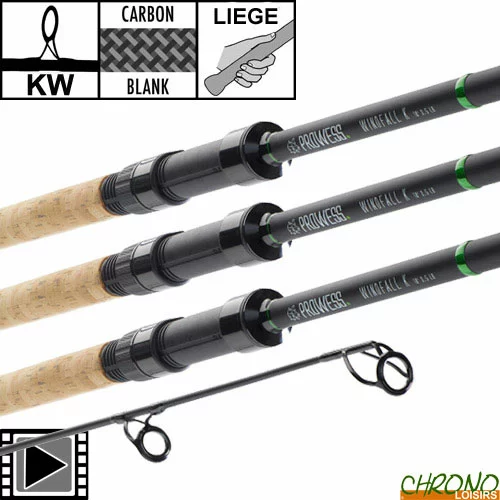 Canne Prowess Windfall K 10' 3.5lbs Full Cork (les 3) 1 Canne Prowess Windfall K 10' 3.5lbs Full Cork (les 3)