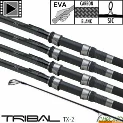 Canne Shimano Tribal TX-2 Stalker 9' 3lbs (les 4)