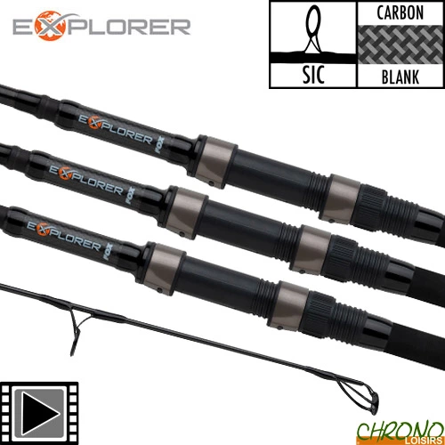 Canne Fox Explorer 8-10' 3.25lbs Full Shrink (les 3) 1 Canne Fox Explorer 8-10' 3.25lbs Full Shrink (les 3)