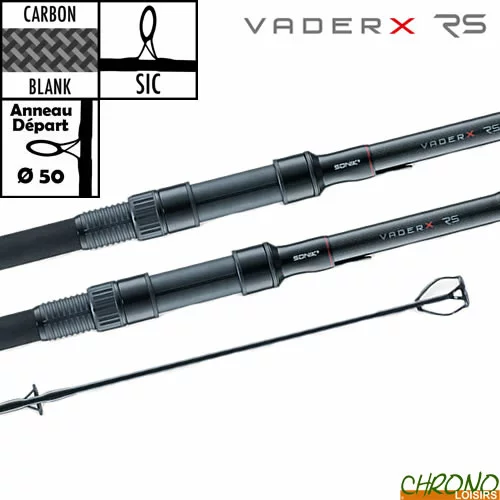 Canne Sonik VaderX RS 50mm 13' 3.5lbs (les 2) 1 Canne Sonik VaderX RS 50mm 13' 3.5lbs (les 2)